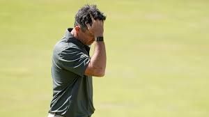 Rory McIlroy walking across the course at Royal Birkdale during the 154th Open Championship in 2026.