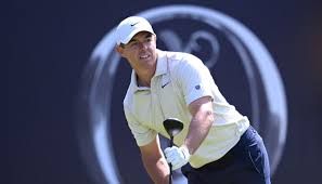 Rory McIlroy speaking to the media at the 2026 Open Championship regarding Bryson DeChambeau's penalty.