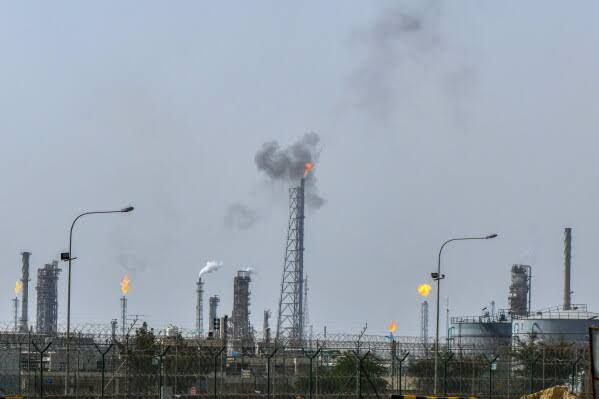 The Mina Al-Ahmadi oil refinery in Kuwait shown in a file photo.