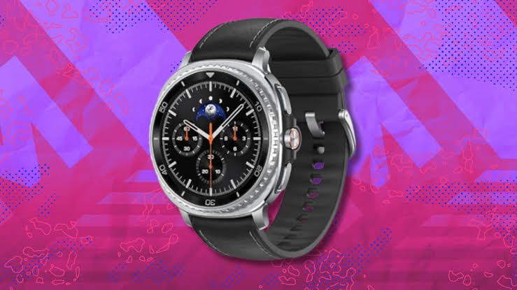 Samsung Galaxy Watch 8 Classic displayed on a clean background with promotional text highlighting 51% savings.