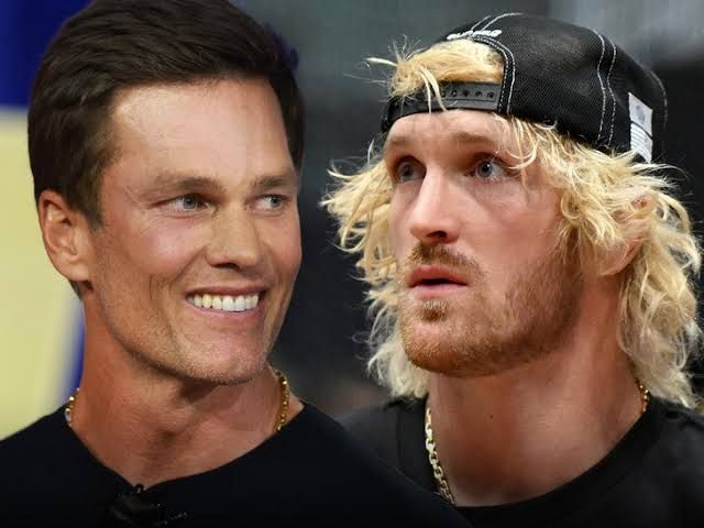 Tom Brady smacks Logan Paul during an argument at Fanatics Fest 2026 as Karl-Anthony Towns watches nearby.