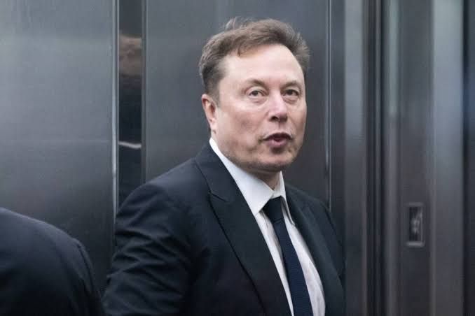 Elon Musk gesturing during an interview while discussing his professional work and public perception.