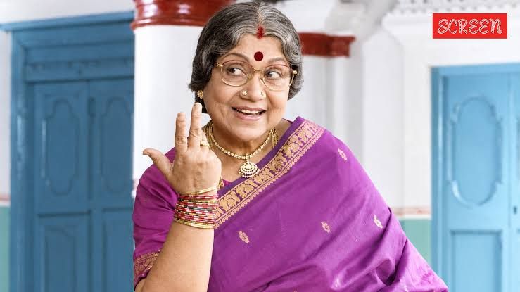 Sowcar Janaki during a film tribute event honoring her seven-decade career in South Indian cinema.