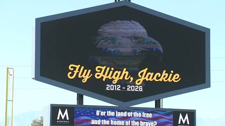 Tower Buzzers players and staff gathered at ONT Field to honor the late Big Bear eagle during a tribute game.