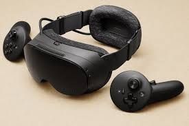 A digital interface showing the updated SteamVR dashboard with Steam Deck-style navigation icons.