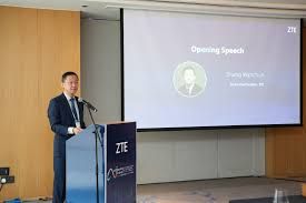 ZTE executives and global partners speaking at the Intelligent Computing Ecosystem Congress in Kuala Lumpur.