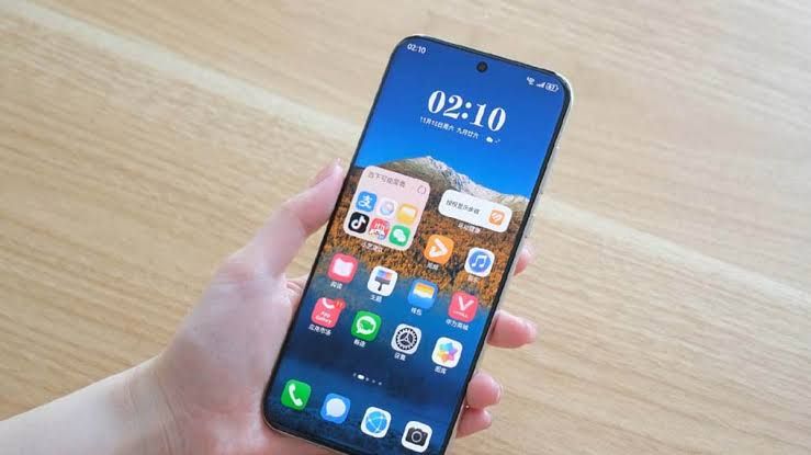 Huawei smartphone device displayed on a neutral background representing the brand's market expansion.