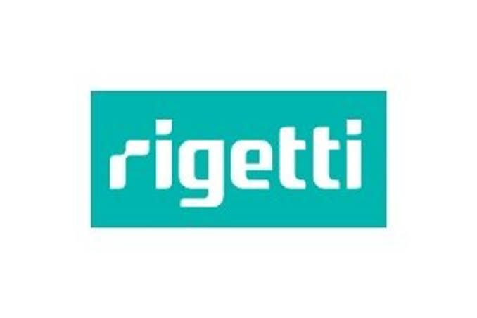 Rigetti Computing headquarters and lab facility showing a quantum processor setup.