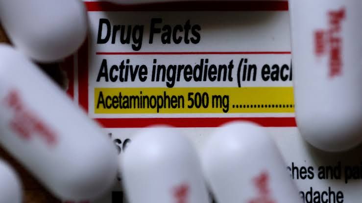 A box of Tylenol acetaminophen sitting on a surface as part of a legal discussion on potential health risks.
