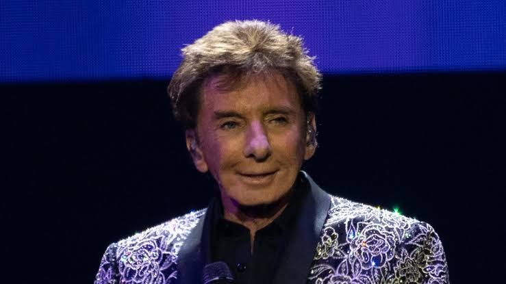 Barry Manilow performing on stage during his residency at the Westgate Las Vegas Resort and Casino.