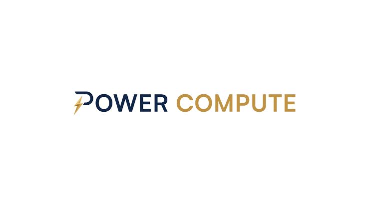 PowerCompute server hardware rack in an Oklahoma data center facility.
