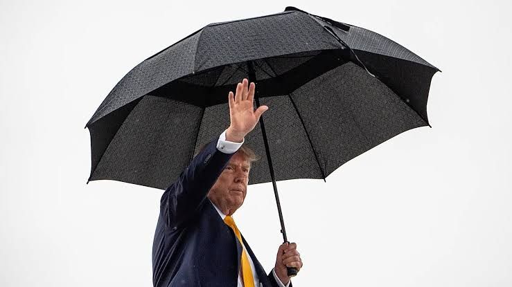 President Donald Trump boards Air Force One at Joint Base Andrews on September 4, 2026.