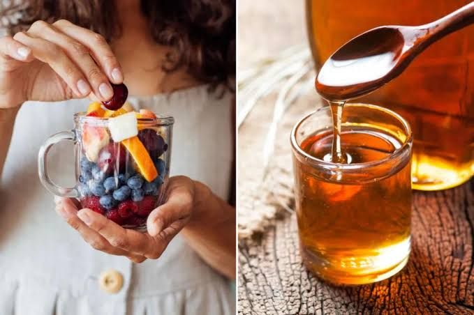 A dietitian explains the difference between natural fruit sugar and added sweeteners on food labels.