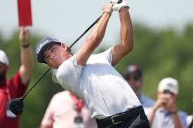 Jackson Koivun walks toward the green at TPC Twin Cities during the final round of the 3M Open golf tournament.