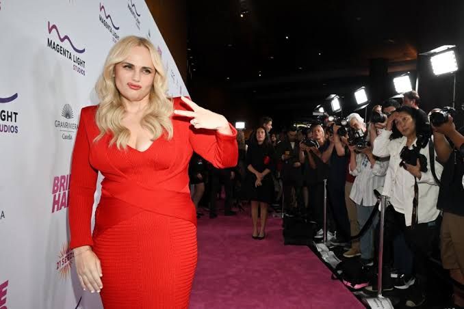 Rebel Wilson attending a film premiere at the DGA Theater in Los Angeles.
