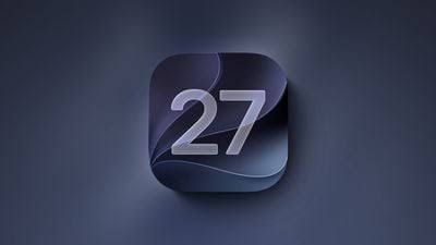 A dark-themed interface display showing the new iOS 27 features on an iPhone screen.