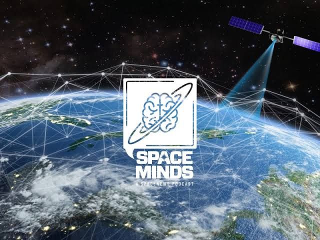 Mbryonics CEO John Mackey speaks during a recording of the Space Minds podcast about orbital optical link technology.
