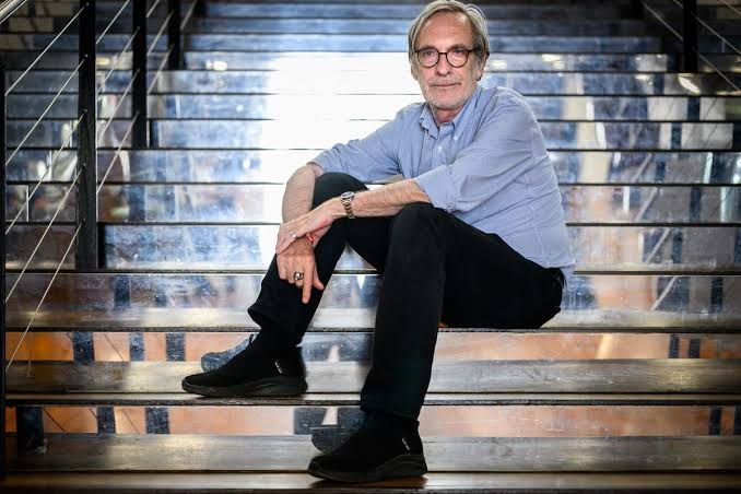 Jean-François Leroy speaking at the Visa pour l’image festival in Perpignan, France.