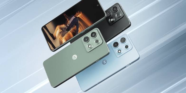 The Motorola Edge 70 Max smartphone displayed against a dark background showcasing its hardware design.