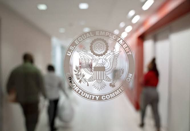 The Equal Employment Opportunity Commission seal displayed at its official headquarters.