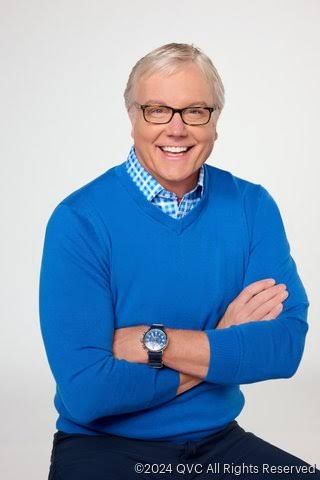 QVC television host Rick Domeier posing for a formal headshot.