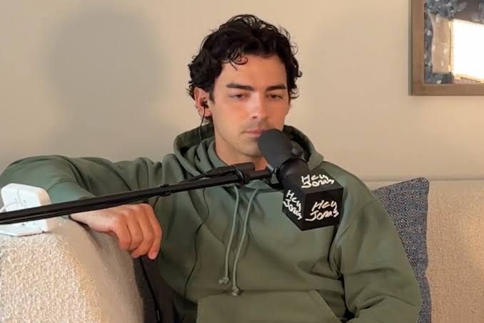 Joe Jonas speaking during the Brothers Only episode of the Hey Jonas podcast on August 4, 2025.