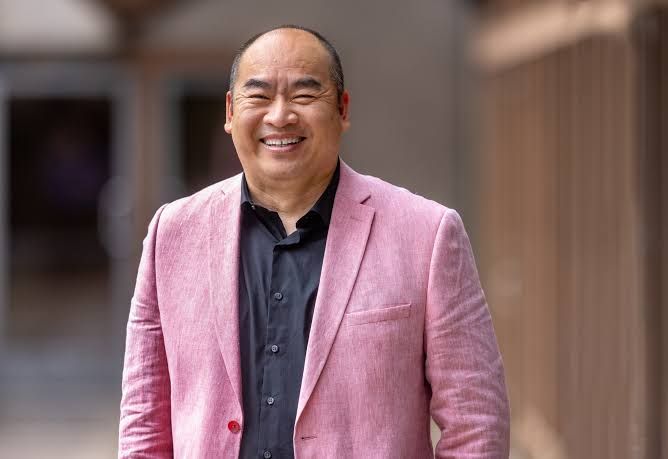 Dr. Michael Quach speaking at the Connection is Prevention conference regarding mental health in Santa Rosa.
