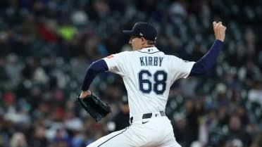 Tarik Skubal pitching for the Detroit Tigers during a regular season game.