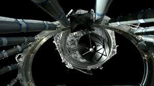 The Nancy Grace Roman Space Telescope drifting in the blackness of space after separating from a rocket.