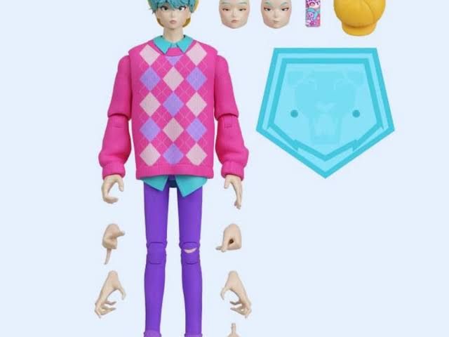 Mattel action figures of Romance, Baby, and Mystery from KPop Demon Hunters in Soda Pop outfits.