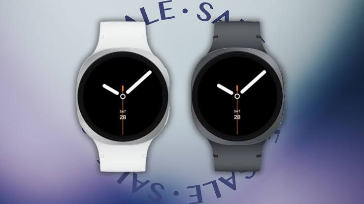 Silver Samsung Galaxy Watch8 40mm displayed on a white background, highlighting the hardware design.