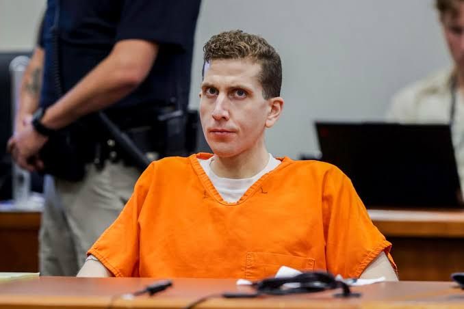 Bryan Kohberger in a courtroom setting during his 2025 sentencing for the murder of four Idaho students.