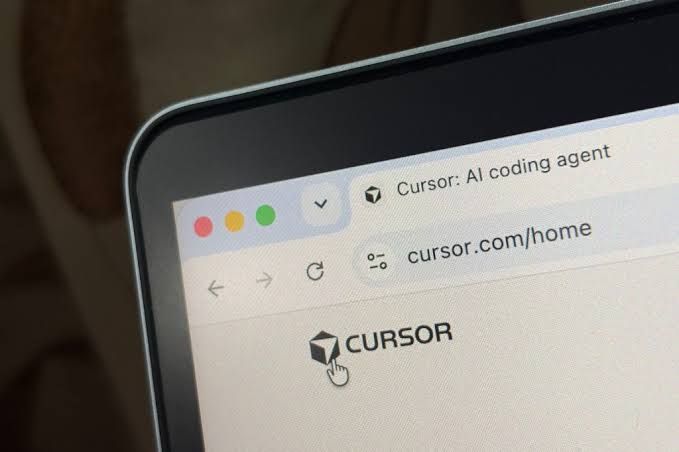 Cursor branding displayed next to SpaceX development materials during the acquisition announcement.