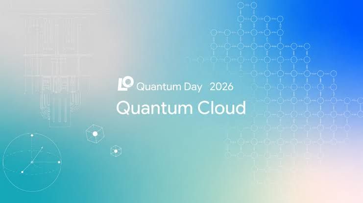 Zhen Wang presenting the AGate-100 superconducting quantum chip and cloud platform architecture at Quantum Day 2026.