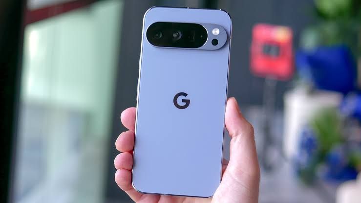 Google Pixel 11 Pro smartphone showing a new glowing HiLight LED notification feature on the rear camera housing.
