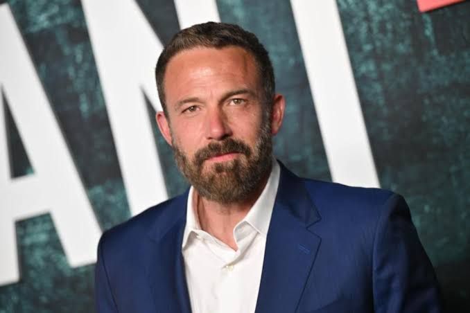 Ben Affleck speaking at The Accountant 2 film premiere held at the TCL Chinese Theatre.