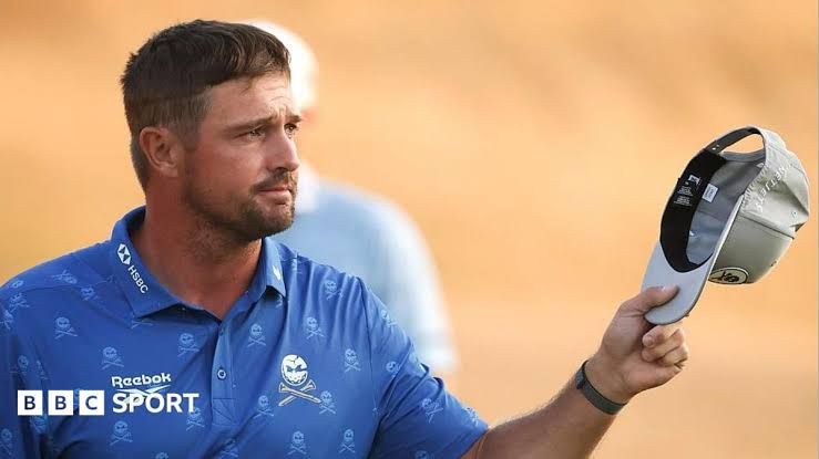 Ryan Fox walking on the fairway during his record-equalling round at The Open championship.