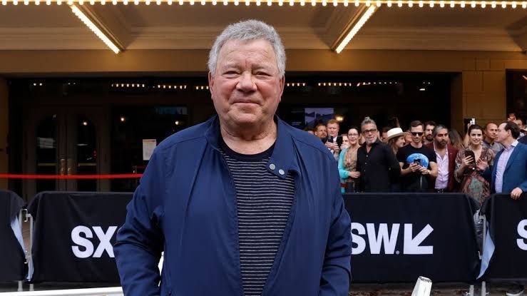 William Shatner speaking at the 2023 SXSW Conference and Festivals at The Paramount Theater in Austin, Texas.