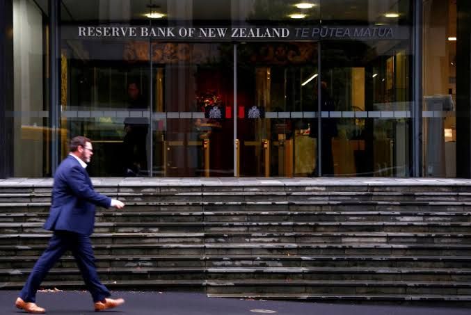 Reserve Bank of New Zealand Governor Adrian Orr speaking at a press conference regarding recent interest rate decisions.