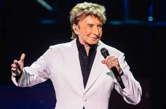 Barry Manilow performing on stage at the Westgate Las Vegas in July 2026.