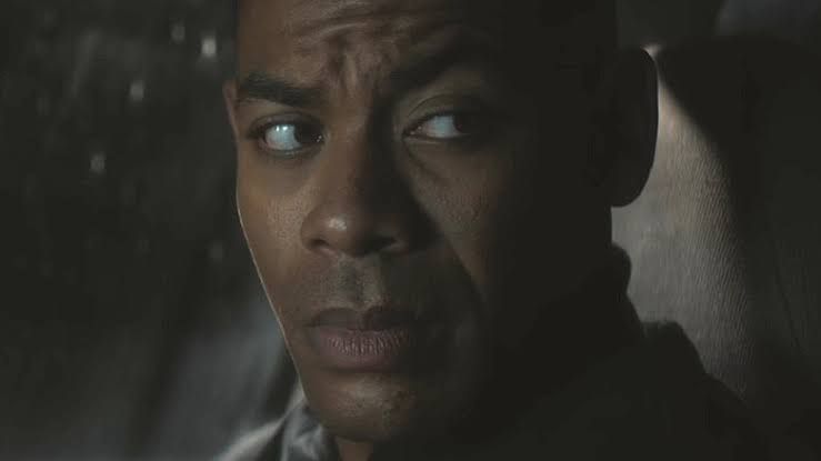 Jason Manuel Olazabal as Hector Gutierrez appearing in an intense scene in the HBO series Lanterns.
