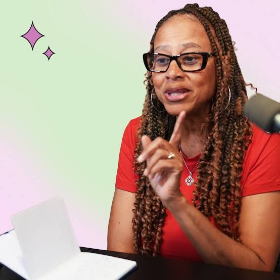 Michelle Singletary poses for a portrait to announce her new video podcast regarding personal finance coaching.
