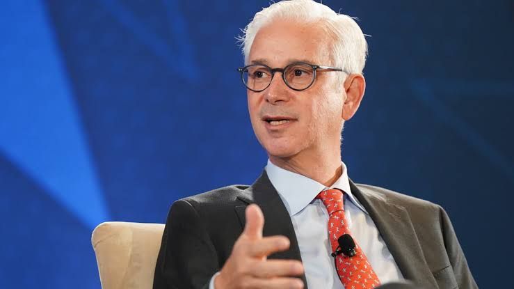 Wells Fargo CEO Charlie Scharf discussing financial outlook during the Invest in America Forum.