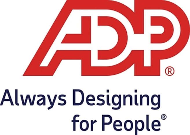 ADP Research report chart showing a downward trend in U.S. private sector weekly job growth as of July 2026.