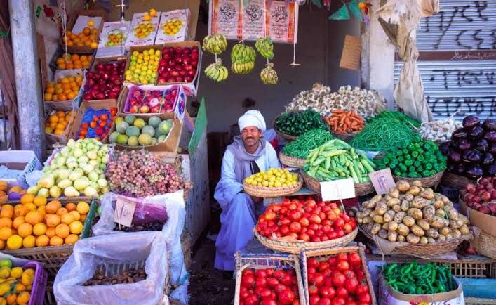 A chart visualization showing the rise in Egypt's annual urban inflation rate from June to July 2026.