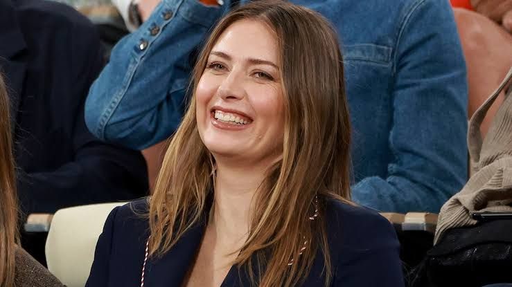 Maria Sharapova attending the French Open at Roland Garros in Paris.