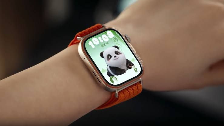 Huawei Watch Fit 3 displayed on a white background showing the health tracking interface.
