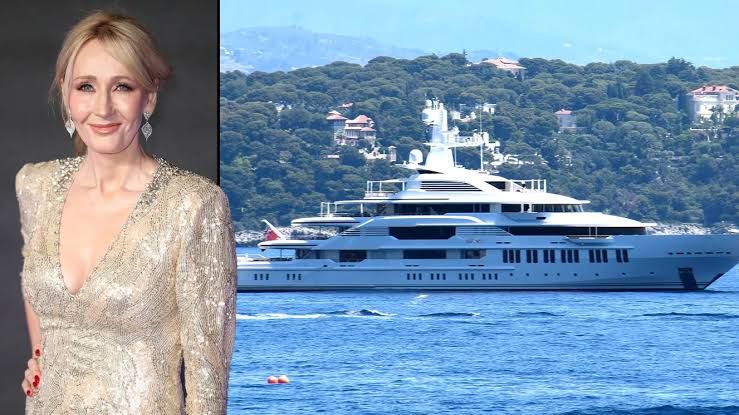 The 89-meter Samsara superyacht docked at the Marina del Rey harbor in California.