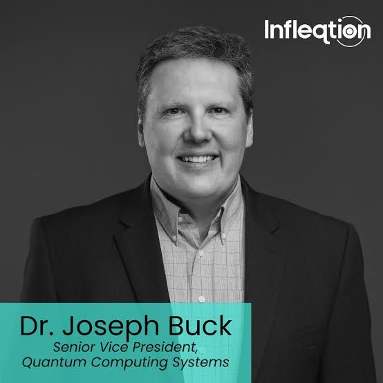 Dr. Joseph Buck, the new SVP of Quantum Computing Systems at Infleqtion, overseeing quantum hardware lab equipment.