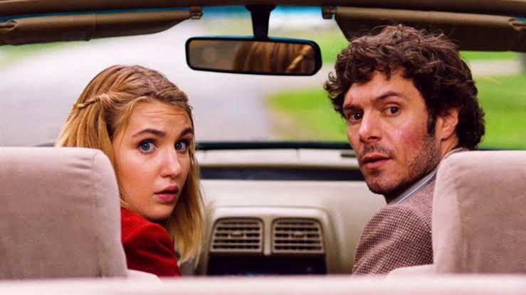 Adam Brody as Abe Applebaum in a scene from the film The Kid Detective.